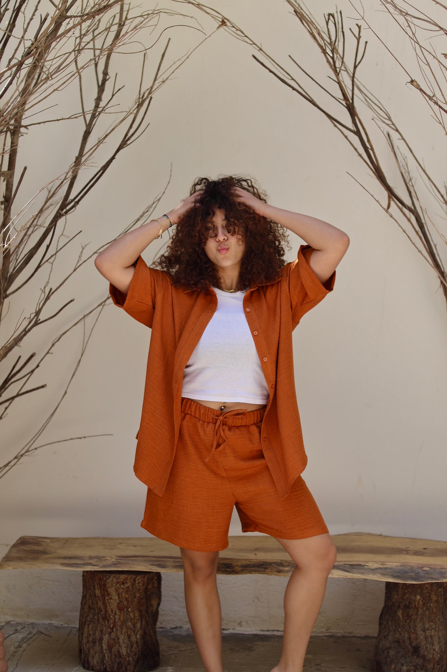Women Shorts Amber Set