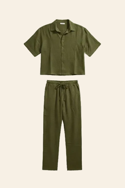Men Grove Linen Set