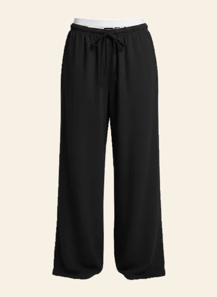 Women Shadow Linen Pants