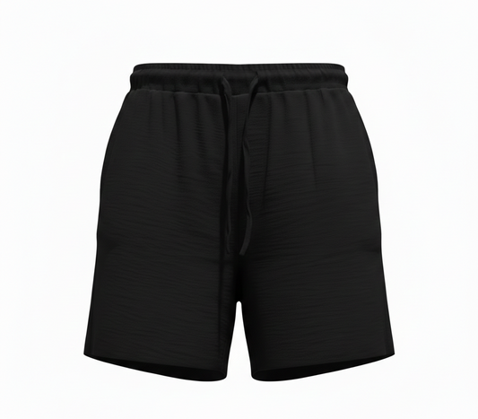 Women Shadow Linen Shorts