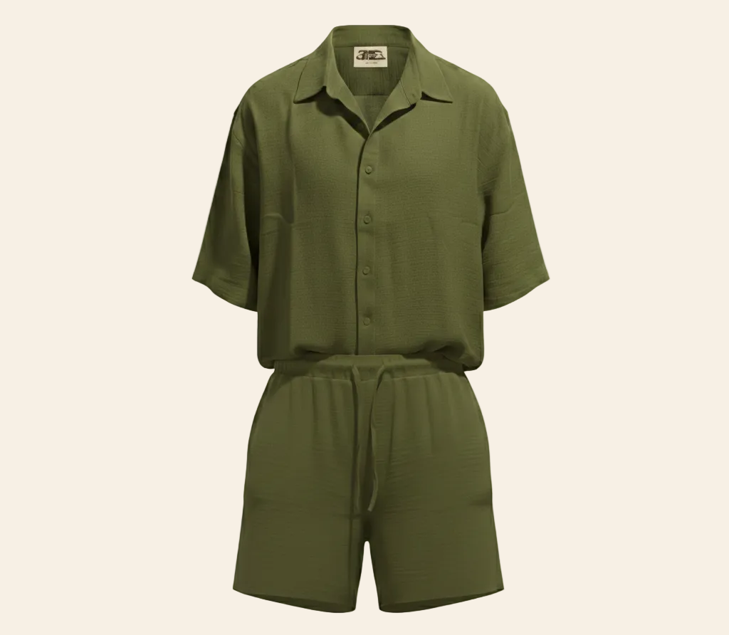 Women Shorts Grove Linen Set